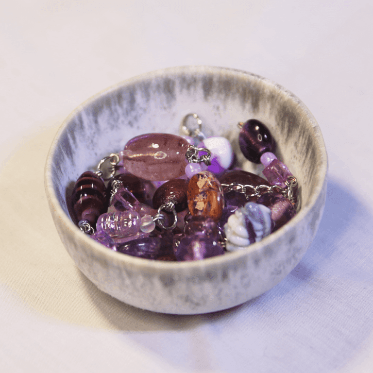 Purple Cluster Necklace - Image 2