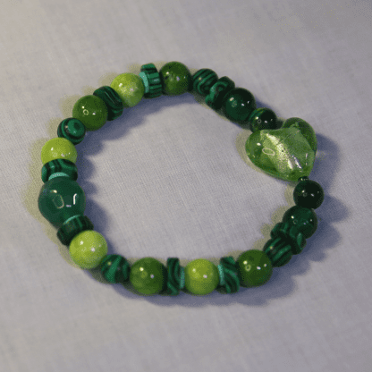 Green Heart Bracelet - Image 5