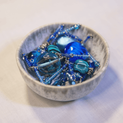 Blue Cluster Necklace - Image 3