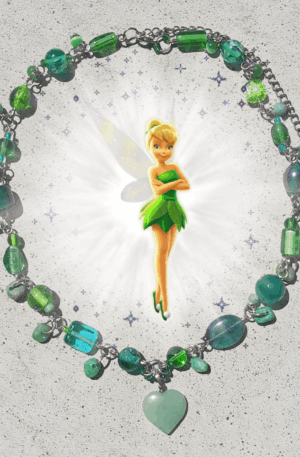 Green Cluster Necklace